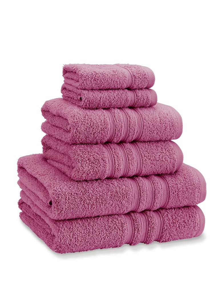 Catherine Lansfield 6 Pieces Zero Twist 100% Хлопковое полотенце Комплект кип - Изображение 1 из 4