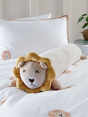 Catherine Lansfield Natural Cuddle Friends Lion 3D Cushion - Image 1 of 3