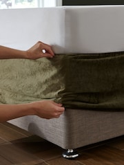 Catherine Lansfield Kingsley Matt Velvet Elasticated Divan Base Wrap - Изображение 3 из 4