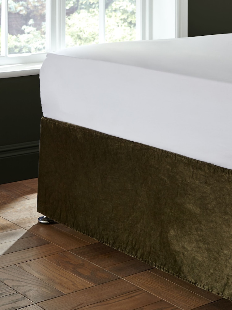 Catherine Lansfield Kingsley Matt Velvet Elasticated Divan Base Wrap - Изображение 4 из 4
