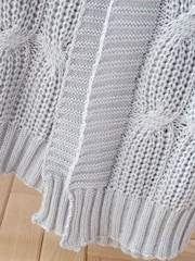 Catherine Lansfield Chunky Marl Knit Cosy Throw - Image 3 of 5