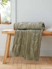 Catherine Lansfield Chunky Marl Knit Cosy Throw - Image 1 of 5