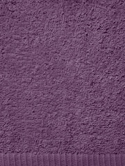 Catherine Lansfield Set of 2 Plum 100% Cotton Anti Bacterial Bath Sheet Towels - Image 2 of 2