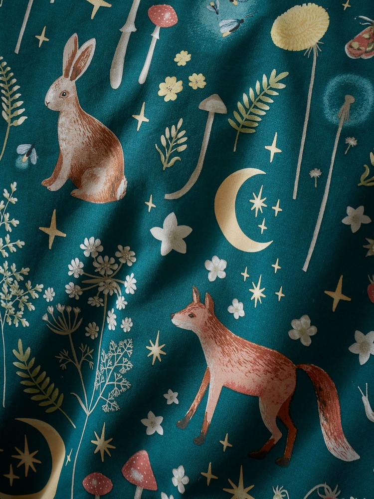 Catherine Lansfield – Set aus Bett- und Kissenbezug mit Tiermotiven „Enchanted Twilight“ - Bild 5 von 5 Catherine Lansfield – Set aus Bett- und Kissenbezug mit Tiermotiven „Enchanted Twilight“ - Bild 5 von 5