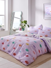 Sassy B Lilac Halloween Vamp So Soft Reversible Duvet Cover Set - Image 1 of 4