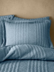 Pineapple Elephant Set of 2 Tamba Jersey Stripe Oxford Pillowcases - Imagem 1 de 2