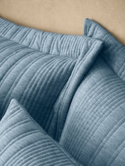 Pineapple Elephant Set of 2 Tamba Jersey Stripe Oxford Pillowcases - Imagem 2 de 2