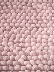 Bianca Pink Aspen Bobble Bath Mat - Image 3 of 3