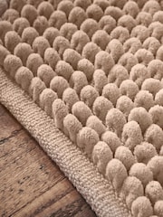 Bianca Natural Aspen Bobble Bath Mat - Image 2 of 3