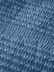 Catherine Lansfield Chambray Blue Lennon Stripe Duvet Cover Set - Image 3 of 3