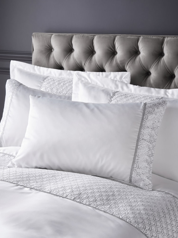 Catherine Lansfield Пайетки Deco Glamour пододеяльник Set - Изображение 2 из 4