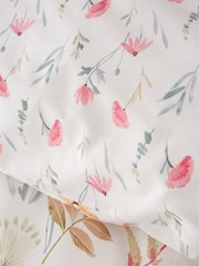 Catherine Lansfield Natural Ella Poppy Floral Reversible Duvet Cover Set - Image 4 of 5