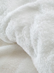 Bianca Cream Cosy Soft Stripe Faux Fur Duvet Cover Set - Image 3 of 4