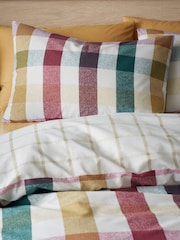 Catherine Lansfield Gingham Check Reverzibilna duvet pokrov set - Slika 3 iz 4