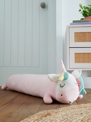 Catherine Lansfield Pink Cuddle Friends Unicorn 3D Cushion - Image 3 of 3