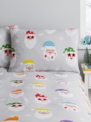 Catherine Lansfield Red Christmas Santa Spectacular Duvet Cover Set - Image 3 of 4