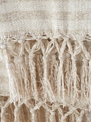 Catherine Lansfield Stab Stitch Throw - Image 4 of 4