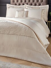 Catherine Lansfield Deco bleščice; z bleščicami Glamour Quilted Pillowsham Pair - Slika 2 iz 2