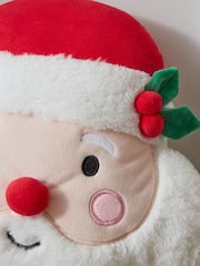 Almofada em formato de D Catherine Lansfield Papai Noel de Natal 3 - Imagem 2 de 2