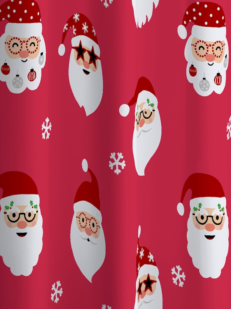 Cortinas de chuveiro Catherine Lansfield Christmas Santa Spectacular - Imagem 3 de 3