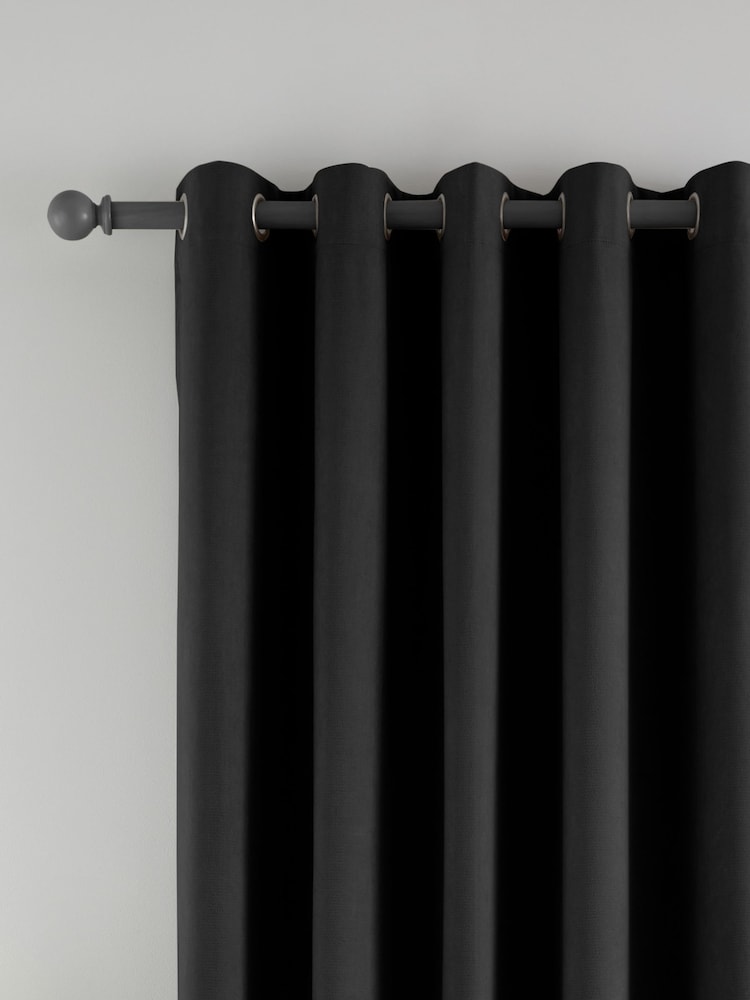 Catherine Lansfield Wilson Thermal Fleece Lined Door Curtain Panel - Imagem 2 de 3