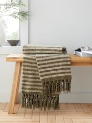Catherine Lansfield Stab Stitch Throw - Image 1 of 4