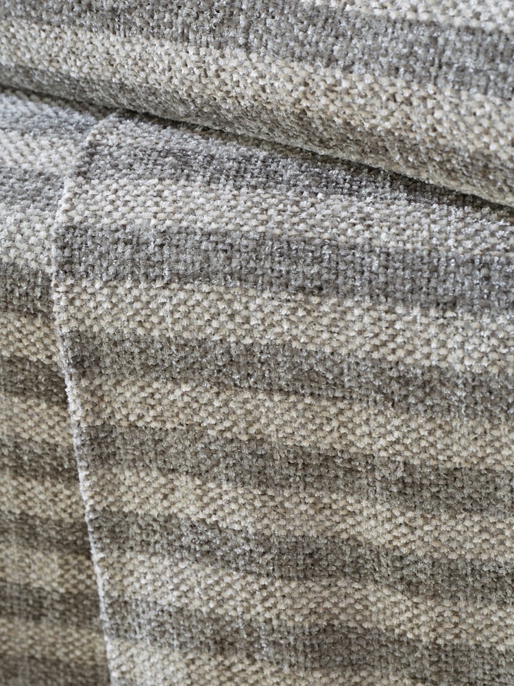 Catherine Lansfield Grey Stab Stitch Throw - Image 3 of 4