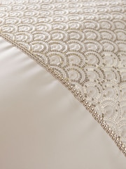Catherine Lansfield Champagne Deco Sequin Glamour Duvet Cover Set - Image 3 of 4