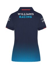 Fanatics Womens Blue F1 Williams Racing 2024 Team Polo Shirt - Image 2 of 3