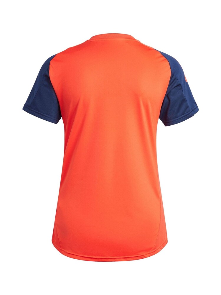adidas Red Womens Manchester United Staff Training Jersey - Image 2 of 3