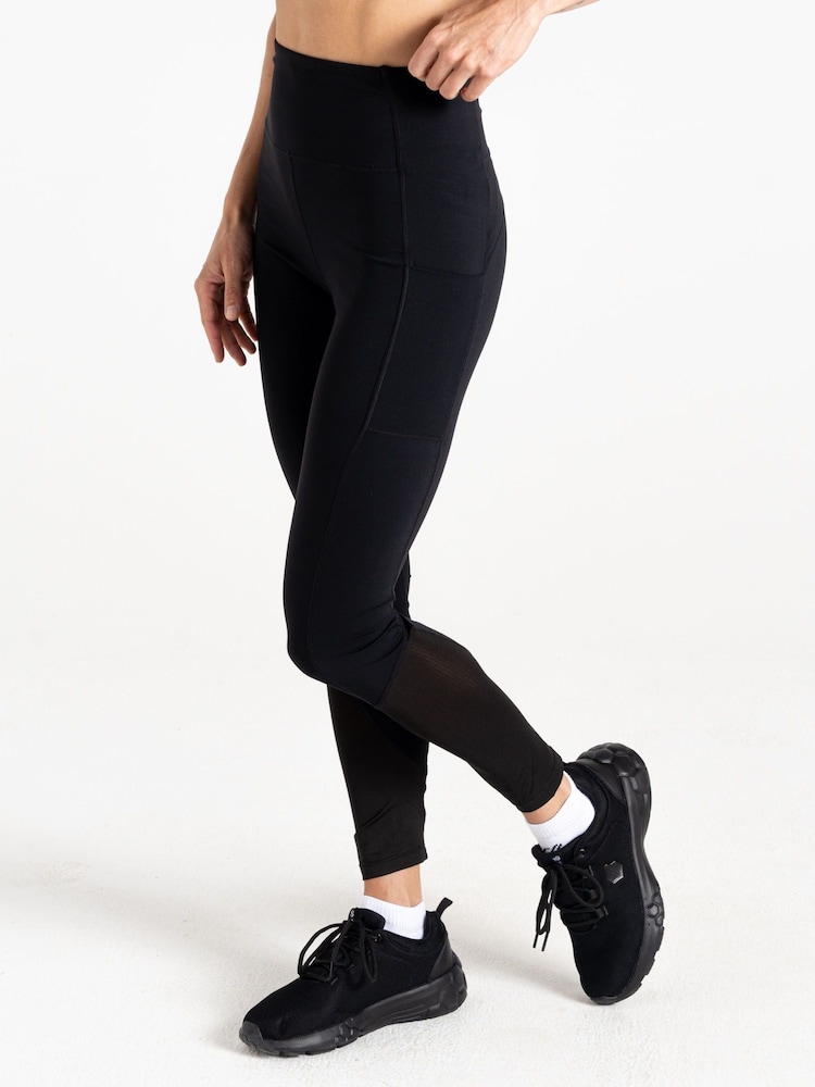 Dare 2b Womens Power Black Leggings - Image 2 of 9