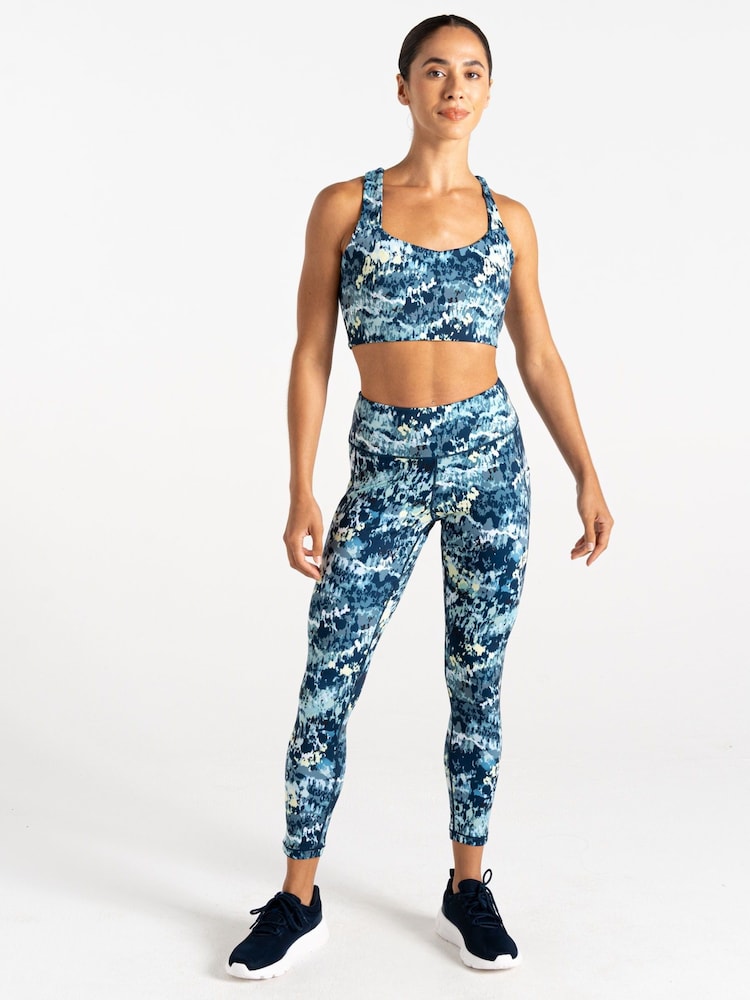 Dare 2b Womens Influential II 3/4 Black Leggings - Image 4 of 9