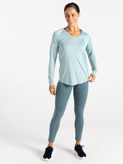 Dare 2b Womens Blue Discern Lightweight T-Shirt - Image 2 of 6