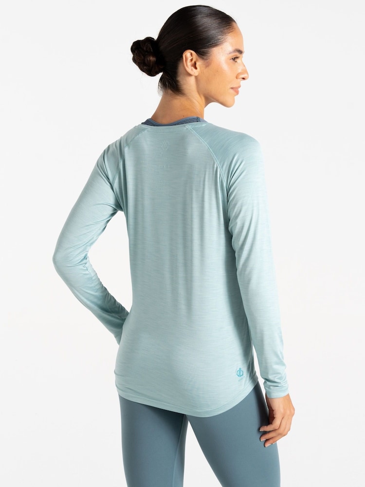 Dare 2b Womens Blue Discern Lightweight T-Shirt - Image 3 of 6