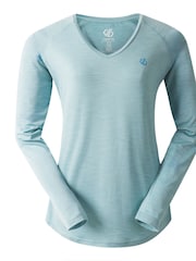 Dare 2b Womens Blue Discern Lightweight T-Shirt - Image 4 of 6