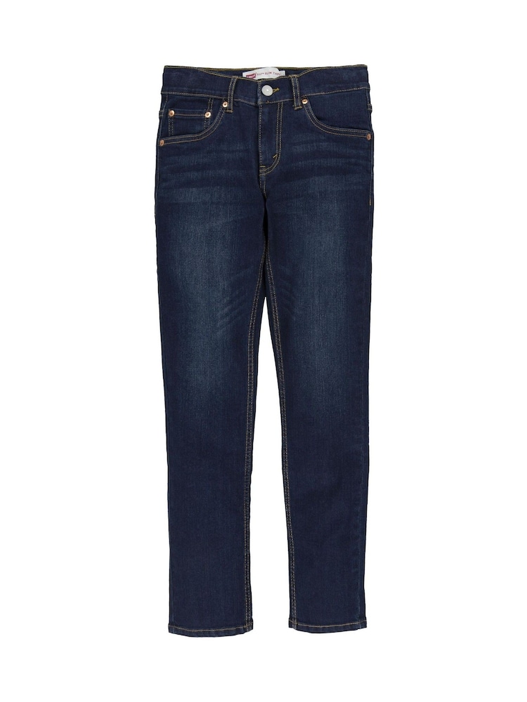 Levi's® Navy 512™ Slim Fit Tapered Jeans - Image 3 of 7