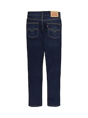 Levi's® Navy 512™ Slim Fit Tapered Jeans - Image 4 of 7