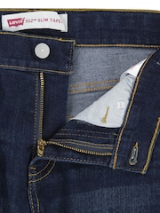 Levi's® Navy 512™ Slim Fit Tapered Jeans - Image 6 of 7
