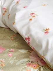 Bridgerton by Catherine Lansfield Green Penelope Floral Reversible Duvet Cover Set - Image 6 of 6