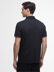 Barbour® International Ollie Twin Tipped Placket 100% Cotton Polo Shirt - Image 2 of 5