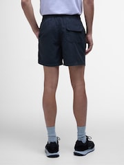 Barbour® International Block Print Black Swim Shorts - Image 2 of 5