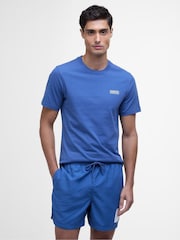 Barbour® International Block Print Black Swim Shorts - Image 3 of 5