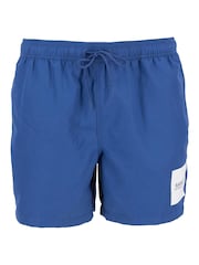 Barbour® International Block Print Black Swim Shorts - Image 5 of 5