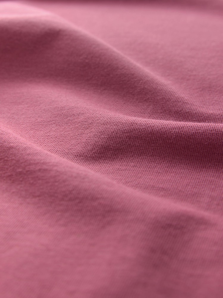 Burgundy Red Relaxed Fit Skater Style T-Shirt - Image 6 of 7
