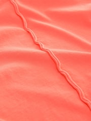 Fluro Laranja - Camiseta estilo skatista com caimento relaxado - Imagem 7 de 8