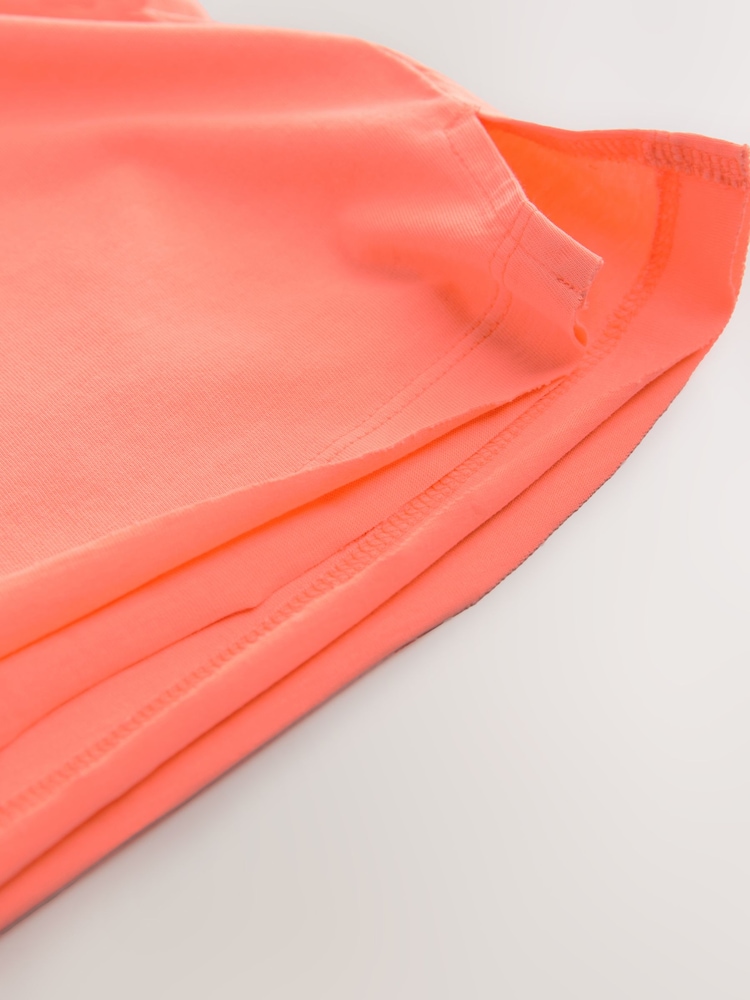 Fluro Laranja - Camiseta estilo skatista com caimento relaxado - Imagem 8 de 8