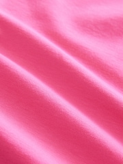 Pink Heavyweight Short Sleeve Shorter Length T-Shirt - Image 8 of 8