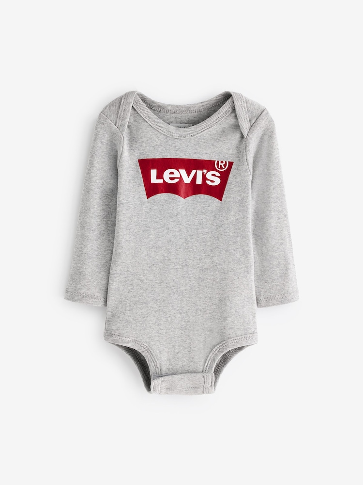 Levi's Grey Bodysuits 2 Pack - Image 2 of 5