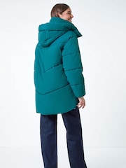 Roman Blue Padded Double-Ended Zip Coat - Image 2 of 5
