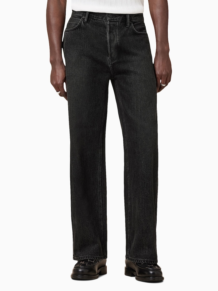 Черный - AllSaints Lenny Jeans - Изображение 2 из 11